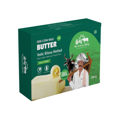 Desi Cow (A2) Butter (Bilona Method) - 200gm